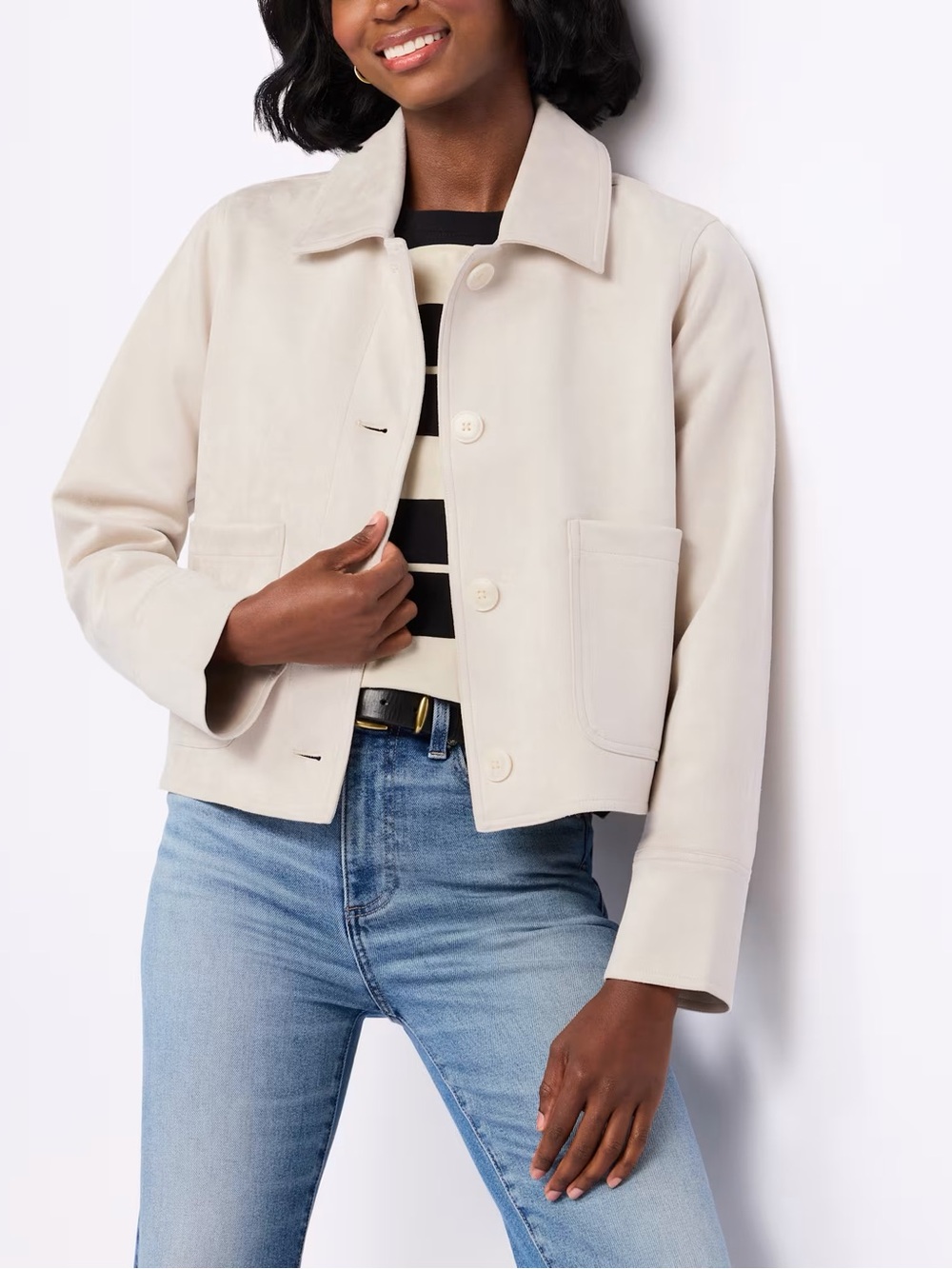 NWT (size XS) Z SUPPLY
Dylan Faux Suede Jacket - Picture 2 of 7